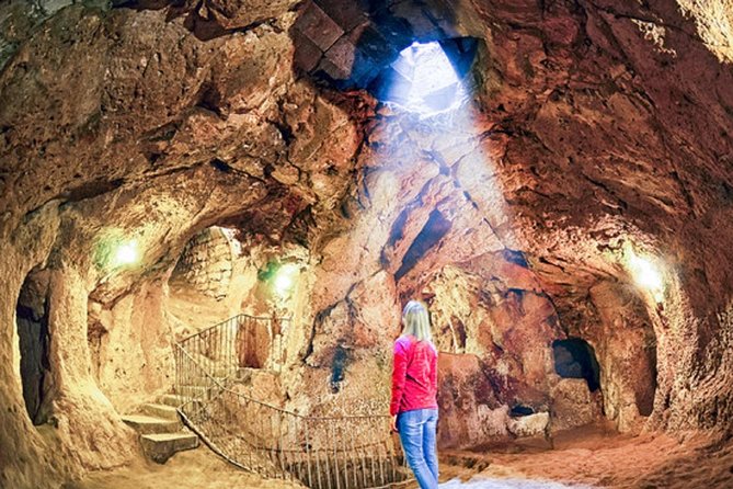 All-in-One Cappadocia Tour: Combined Red and Green Tour - Pigeon Valley and the view toward Uchisar