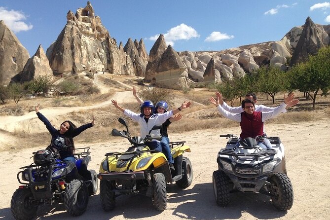 ATV Quad Tour in Cappadocia - Red Valley: the best stop for changing light