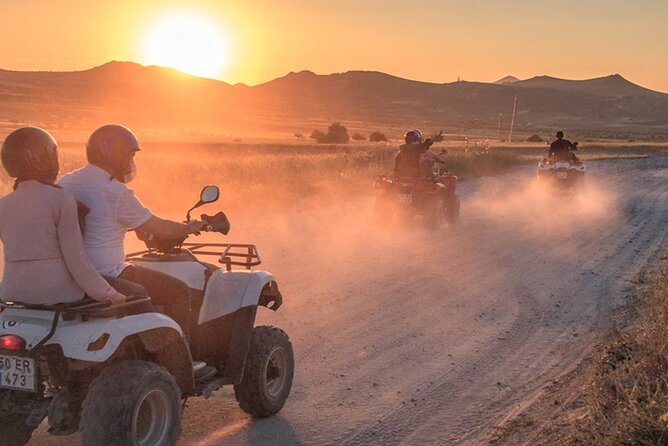 Atv tour in Cappadocia - Kizilcukur Valley brings the sunset finish