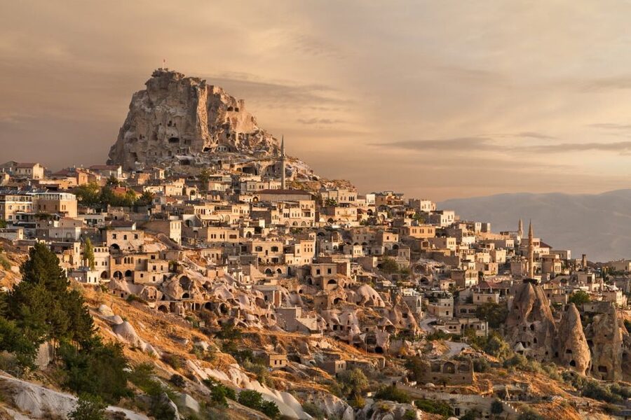 Best of Cappadocia Private Red (north) Tour - Urgup closes the day with one final rock symbol