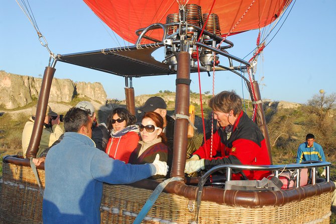 Budget Hot Air Balloon Ride over Cappadocia - Watching the balloons prepare for takeoff