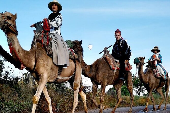 Camel Safari in Cappadocia - Red Valley and Rose Valley, two different moods