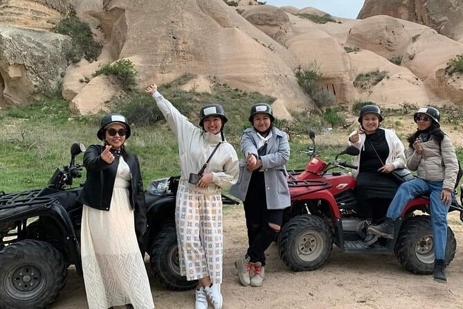 Capadocia atv tour through fairy chimneys and love valley - Guide style, language, and group rhythm