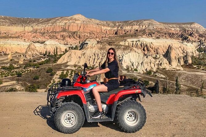 Capadocia atv tour through fairy chimneys and love valley - Who will enjoy this two-hour route most