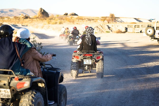Cappadocia 1-Hour Quad Biking Safari - Helmets and a small group improve the basics