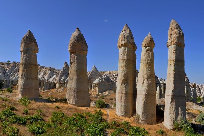 Cappadocia All-included Red Tour with Small Group - Love Valley viewpoint: famous shapes and fast photographs