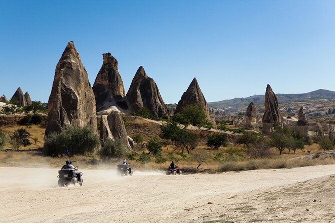 Cappadocia ATV Safari: Explore Valleys by Day or Sunset Glow - Riding into Cappadocia’s strange volcanic valleys
