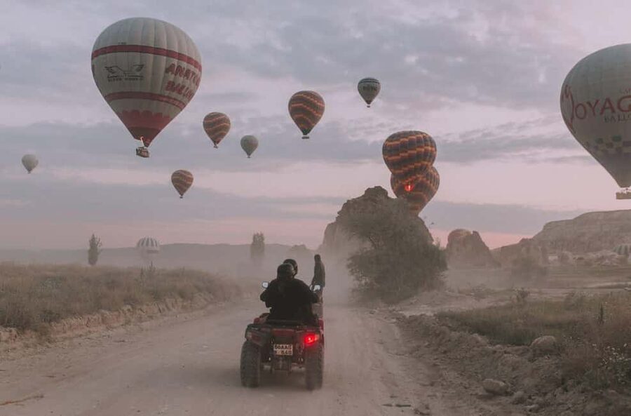 Cappadocia ATV Tour Adventure - Swords Valley and the first fairy chimneys