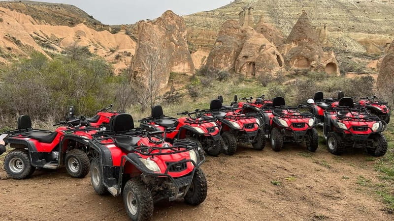 Cappadocia Atv Tour : Full Extremly Atv Tour (Private Route) - Starting near the Three Graces and Three Sisters