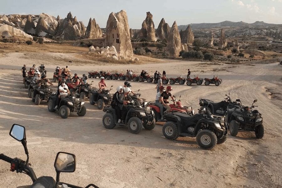 Cappadocia: ATV Tour with Sunset Viewing - Sword Valley and its pointed rock formations
