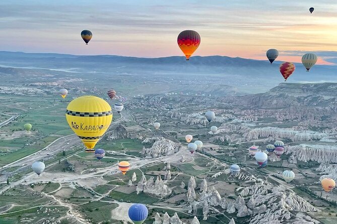 Cappadocia Balloon Tour (Goreme) - Rose Valley in the morning light