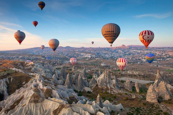 Cappadocia Balloons Tours pick up and drop hotel - A minimum one-hour flight above the valleys
