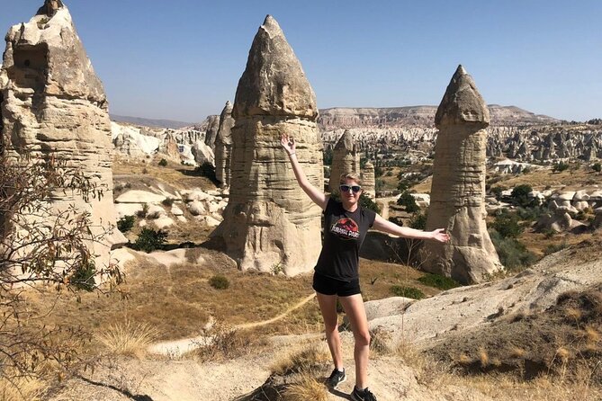Cappadocia: Blue Tour and Sunrise Balloon Tour - Red and Rose Valley from the trail