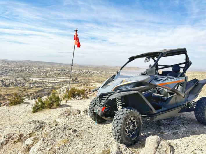 Cappadocia Buggy/UTV Tour- 1000CC - Starting at your hotel and preparing to ride