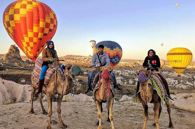 Cappadocia Camel Ride Experince Sunrise Sunset Daytime - What happens at the camel stable