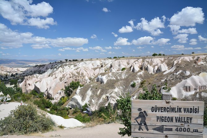 Cappadocia Daily South Tour (Red Valley + Kaymakli Underground City) - Pigeon Valley: a panoramic finish near Uchisar