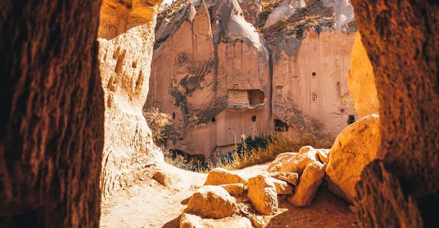 Cappadocia: Full Day Red Tour With Lunch & Ticket - Pasabag’s tall fairy chimneys