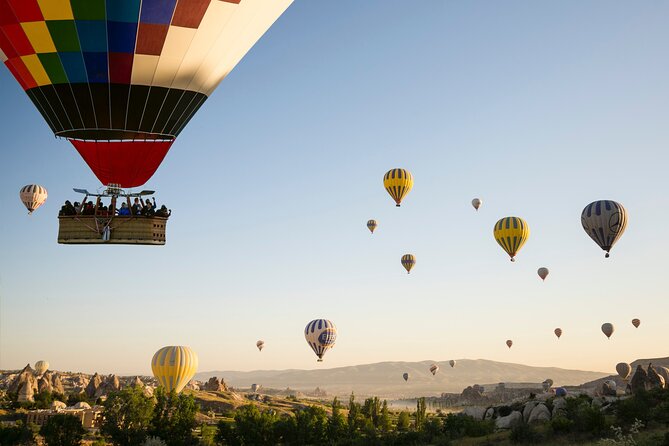 Cappadocia Goreme Balloon Ride - Trusted & Safe Service - Flying over Göreme and its cave-style buildings