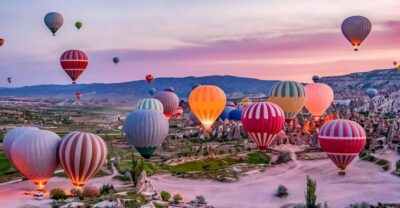 Goreme Hot Air Balloon Flight at Sunrise