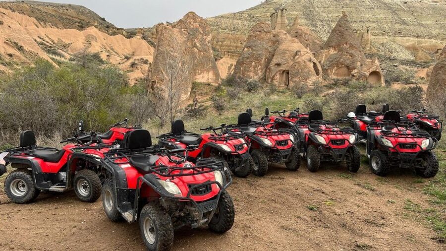 Cappadocia Göreme Quadbike Tour ( ATV tour ) - Swords Valley: the first stop and an early view