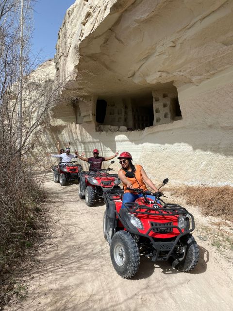Cappadocia Göreme Quadbike Tour ( ATV tour ) - Starting in Çavuşin and getting ready to ride