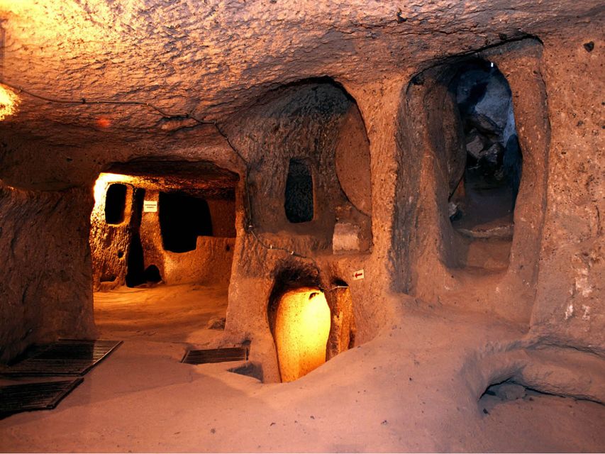 Cappadocia: Guided Full-Day Tour with Lunch and River Walk - Going below ground at Derinkuyu