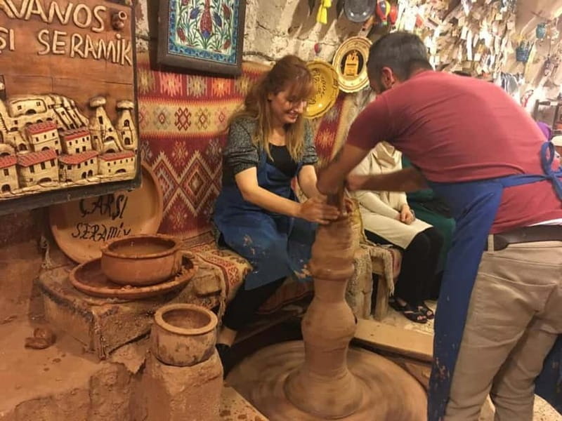 Cappadocia: Guided Red Tour with Lunch and Ticket - Cavusin and the fairy chimneys on the road