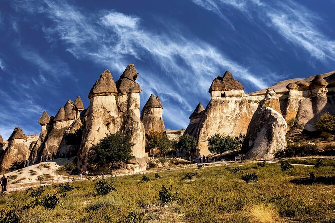 Cappadocia Highlights Private Tour - Pigeon Valley: a wide view of lunar Cappadocia