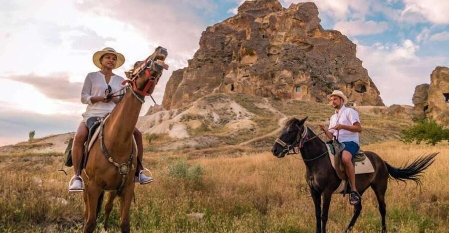 Cappadocia: Horse Riding Tour Sunset or Day Time with Pickup - Starting at the horse farm with a short safety briefing