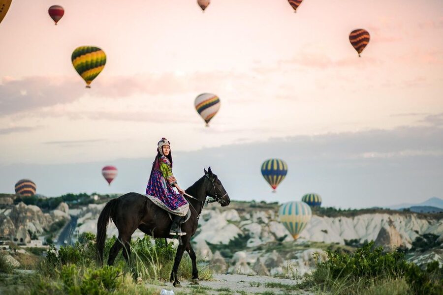 Cappadocia: Horse Riding Tour Sunset or Day Time with Pickup - Timing, pickup, and cancellation details