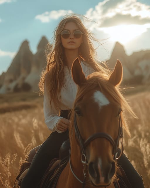 Cappadocia: Horseback Riding Tour with Hotel Transfer - Getting ready for the horses