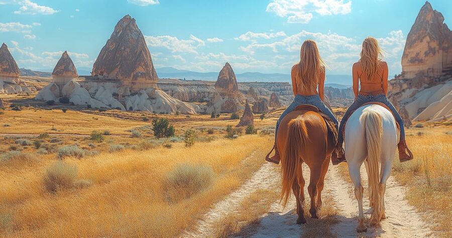 Cappadocia: Horseback Riding Tour with Hotel Transfer - About two hours among the rock formations