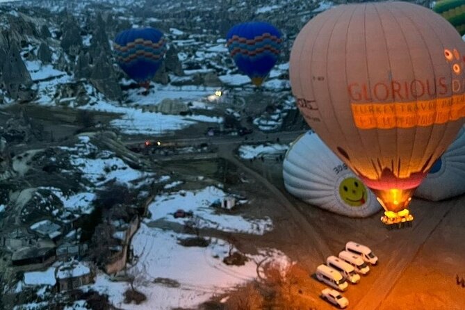 Cappadocia Hot Air Ballon experiences in Goreme - The Goreme Open-Air Museum from above