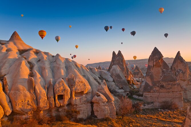 Cappadocia Hot Air Ballon experiences in Goreme - Red Valley, Love Valley, and the fairy chimneys