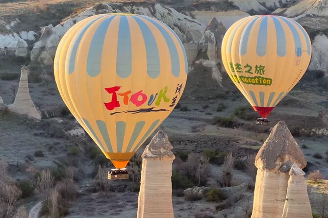 Cappadocia Hot Air Balloon Over Goreme Valley - One hour above fairy chimneys and valleys