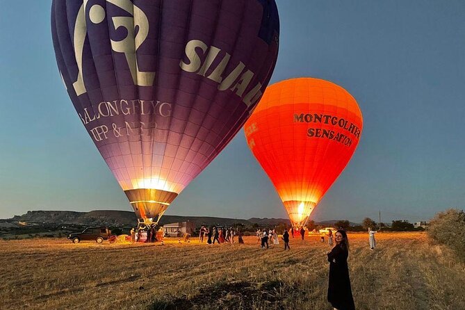 Cappadocia Hot Air Balloon Ride - The landing and the post-flight celebration