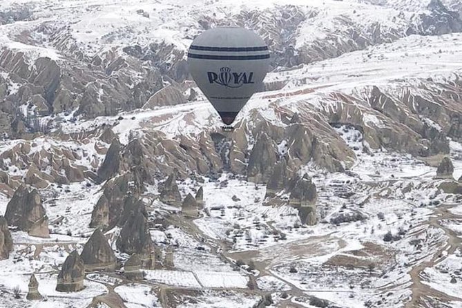 Cappadocia Hot Air Balloon Ride / Royal Balloon - Watching the balloon rise from the launch field