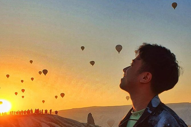 Cappadocia Hot Air Balloon Ride with Breakfast and Champagne - Flying over Love Valley