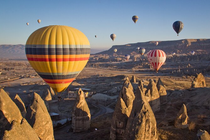 Cappadocia Hot Air Balloon Tour Over Fairychimneys - The landing toast and flight certificate