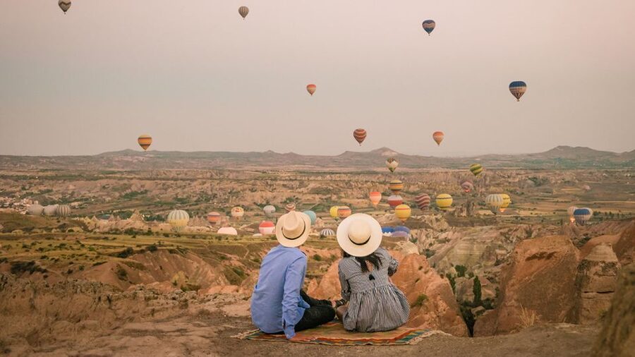 Cappadocia: Hot Air Balloon Watching at Sunrise with Pickup - The balloon launch: the strongest part of the morning