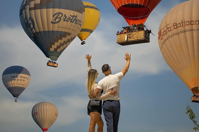 Cappadocia Hot Air Balloon Watching Tour - Watching the balloons rise over Cappadocia
