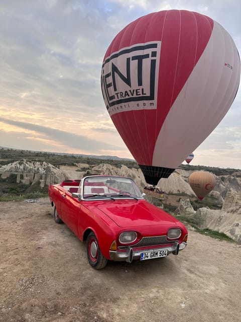 Cappadocia: Hot Air Balloon Watching Tour with Classic Car - The early pickup sets the tone