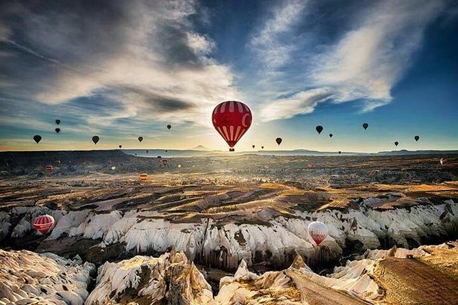 Cappadocia Hot Air Balloon with Small Group City Tour - Before sunrise in Cappadocia
