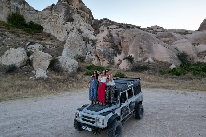 Cappadocia Jeep Safari – 2-Hour Sunrise or Sunset Adventure - Red Valley brings the strongest sunset setting