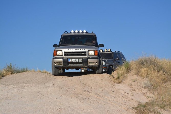Cappadocia Jeep Safari with Hot Air Balloon Watch at Sunrise - Ortahisar closes the morning with a castle view