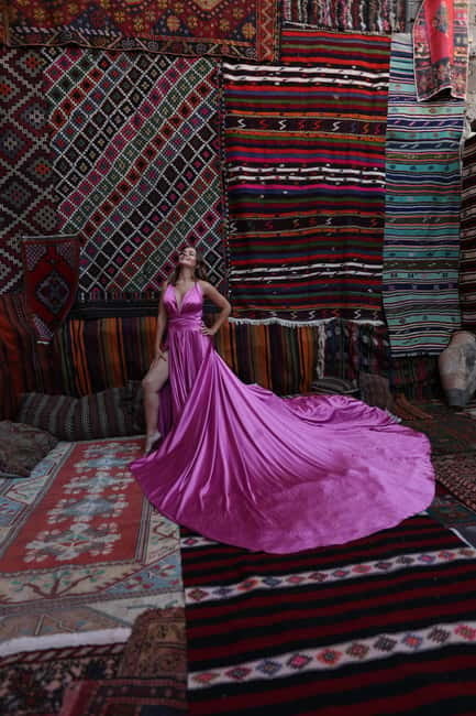 Cappadocia: Photo Shooting With Flying Dress & Carpet House - Key points at a glance