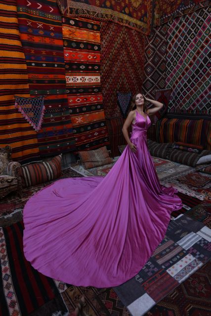 Cappadocia: Photo Shooting With Flying Dress & Carpet House - The photographs you receive