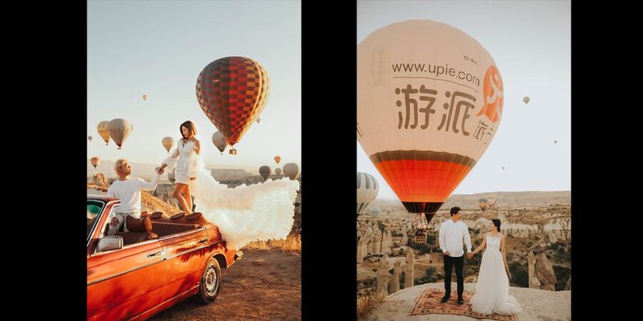 Cappadocia: PhotoShoot with Balloons. Flying Dress included. - Why Cappadocia works so well for a flying dress