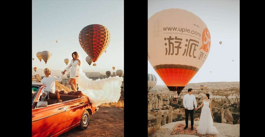 Cappadocia: PhotoShoot with Balloons. Flying Dress included. - The route from Mustafapaşa to Göreme