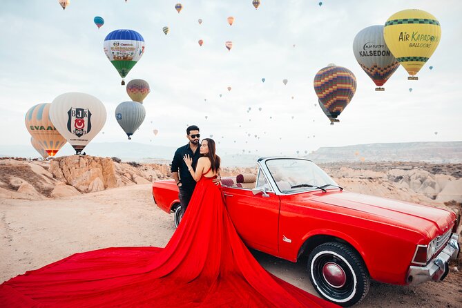 Cappadocia Photoshoot with Flying Dress & Instagram Reels - Love Valley adds Cappadocia’s famous rock formations